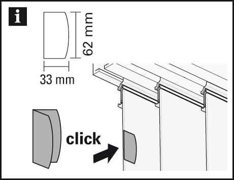 Image du produit Gardinia Clip magnétique 3,3 x 6,2