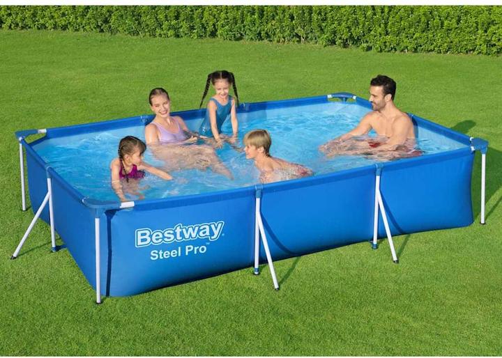 Produktbild Bestway Swimming Pool Steel Pro rechteckig (300 x 201 x 66 cm)