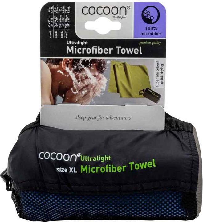 Image du produit Cocoon Serviette en microfibre ultralégère X-Large (80 x 150 cm)