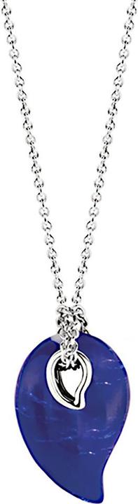 Produktbild Ti Sento Milano Collier mit dunkelblauen Stein 3918BL/45 (925 Sterling Silber, 48 cm)