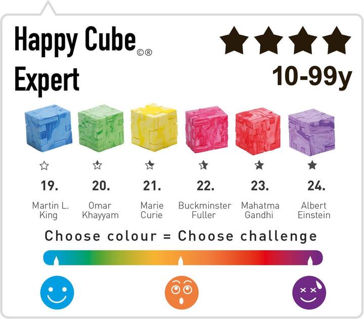 Image du produit Happy Cube Expert 6 pièces (6 pièces)