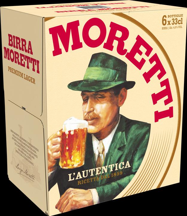 Birra Moretti L'Autentica (6 x 33 cl)