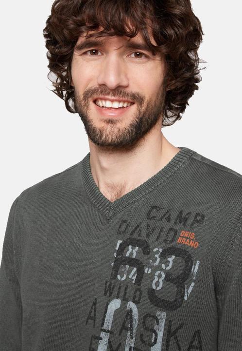Actual product image Camp David Jumper Knitted jumper V-neck (3XL)