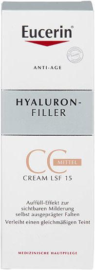 Actual product image Eucerin HYALURON-FILLER CC Cream Medium