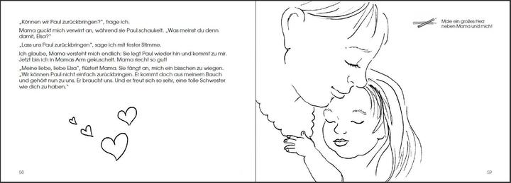 Actual product image The sibling doodle colouring book for all big sisters and brothers aged 3 and over