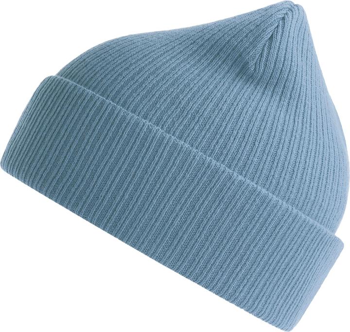 Image du produit Atlantis Bonnet en coton bio côtelé Nelson pour adulte (Taille unique)