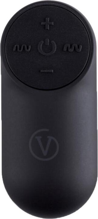 Produktbild Virgite Vibrator-Ei, G6, wiederaufladbar, Schwarz, 230 g