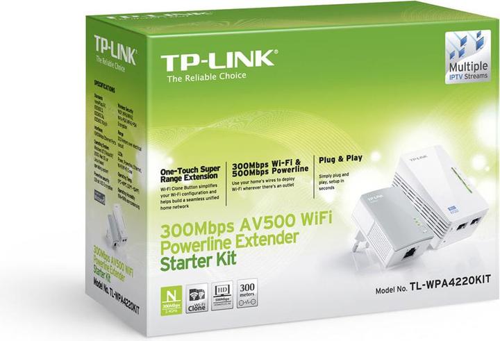 Produktbild TP-Link Tl-Wpa4220 Kit (600 Mbit/s)