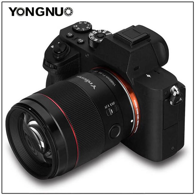 Actual product image Yongnuo YN 85mm f/1.8S DF DSM Sony E (Sony E, APS-C / DX)