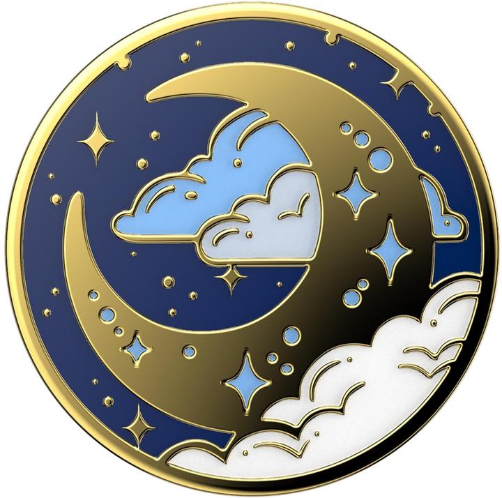 Produktbild PopSockets PopGrip Premium Enamel Fly Me To The Moon