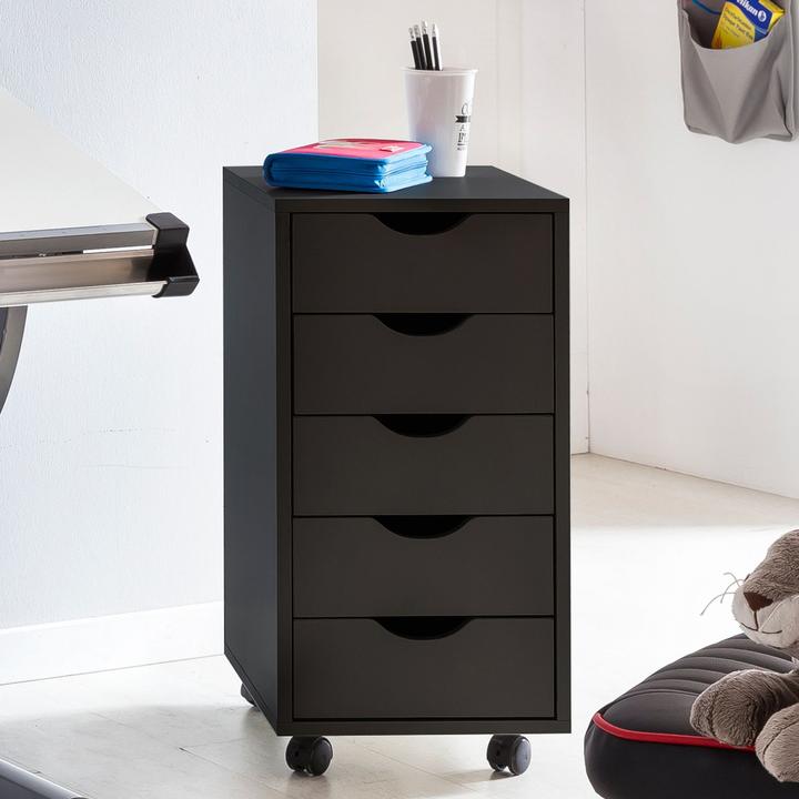 Immagine prodotto FineBuy Roll container in legno impiallacciato faggio