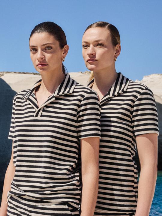 Produktbild Calida Lounge Stripe Polo-Shirt (M)