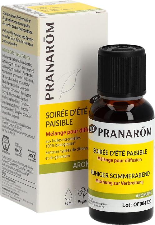 Immagine prodotto Pranarom AROMAPIC - Duftöl-Mischung "Friedlicher Sommerabend" Bio (Latte corpo, 30 ml)