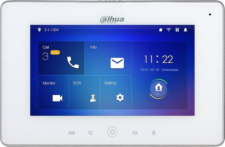 Immagine prodotto Dahua Monitor per computer VTH5221DW-S2 (7") pixel LCD Touchscreen Bianco (WiFi)