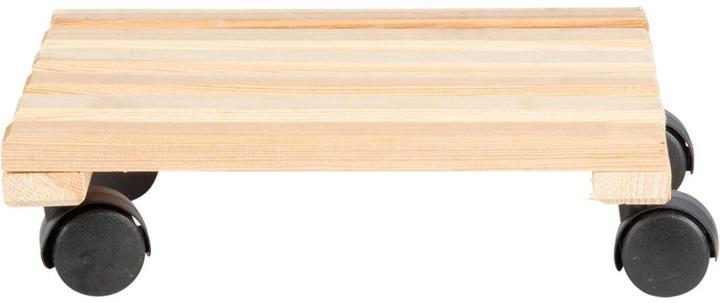 Produktbild Esschert Design Rolleruntersetzer Quadratisch L Nature/Schwarz