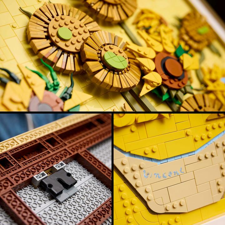 Immagine prodotto LEGO Vincent van Gogh - Girasoli (31215, LEGO DC, Set LEGO rari)