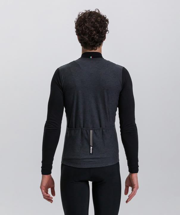 Image du produit Santini Pure Block Colour Thermal Cycling Jersey (M)