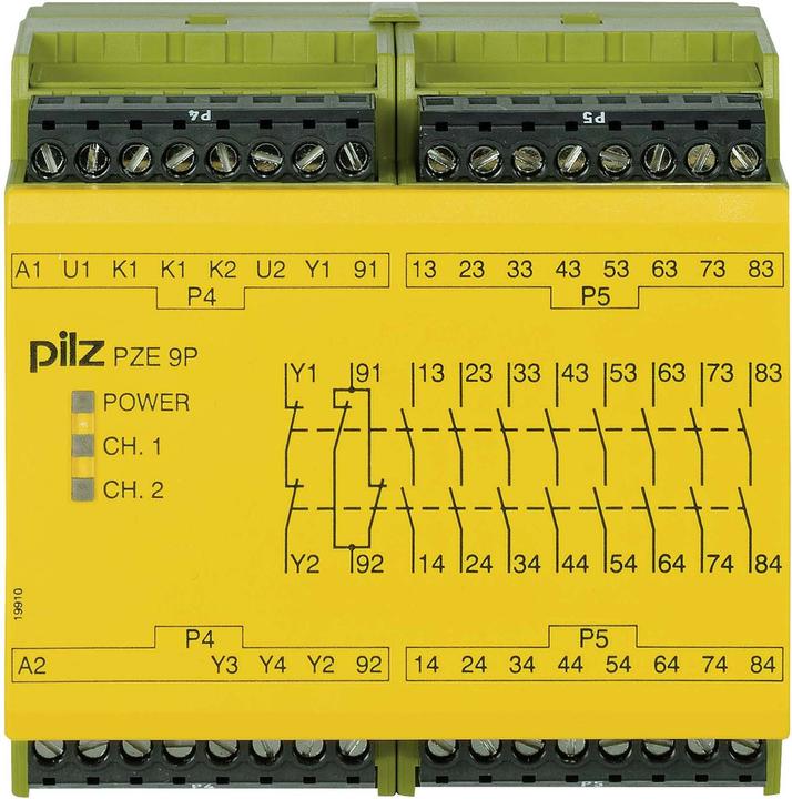 Produktbild Pilz 777140 PZE 9P 24VACDC 8n/o 1n/c
