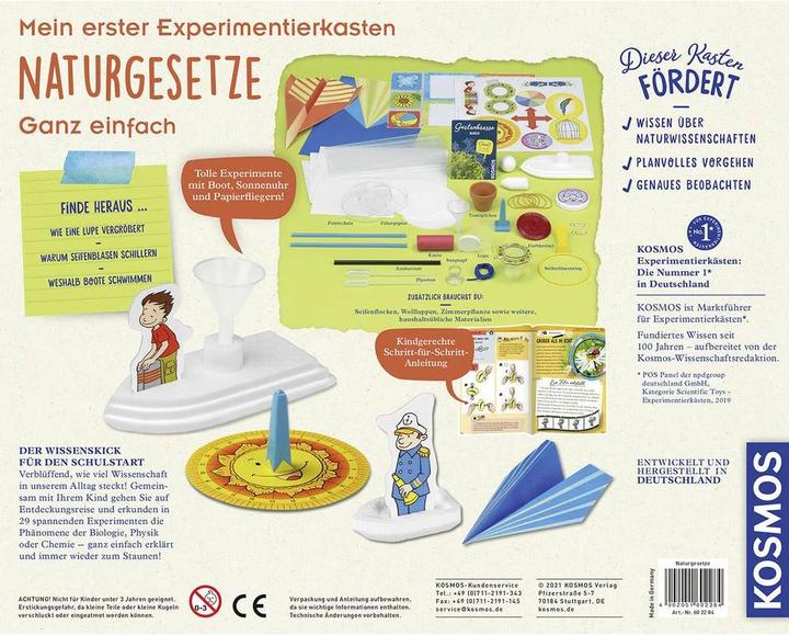 Produktbild Kosmos Mein erster Experimentierkasten Naturgesetze