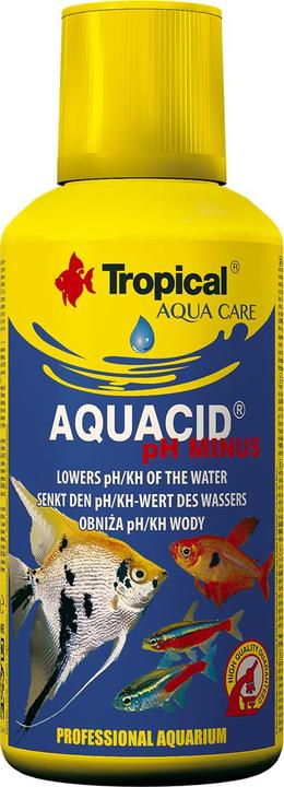 Actual product image Tropical AQUACID PH MINUS 500 ml (Water treatment aquarium)