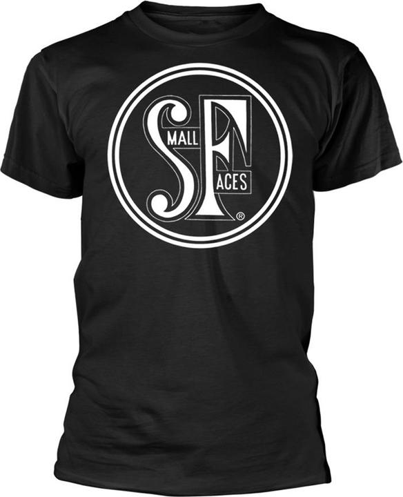 Small Faces Logo (Black/White)