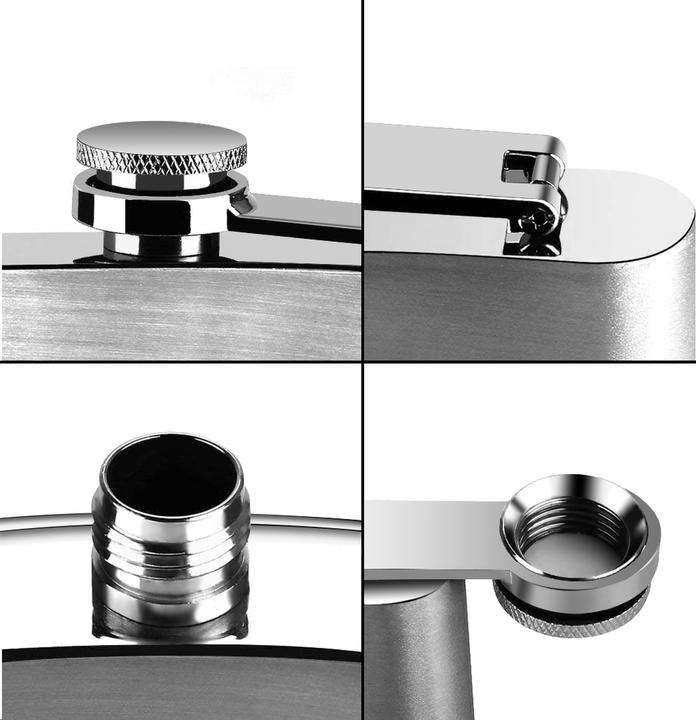 Actual product image Intirilife Hip flask250 ml (250 ml)