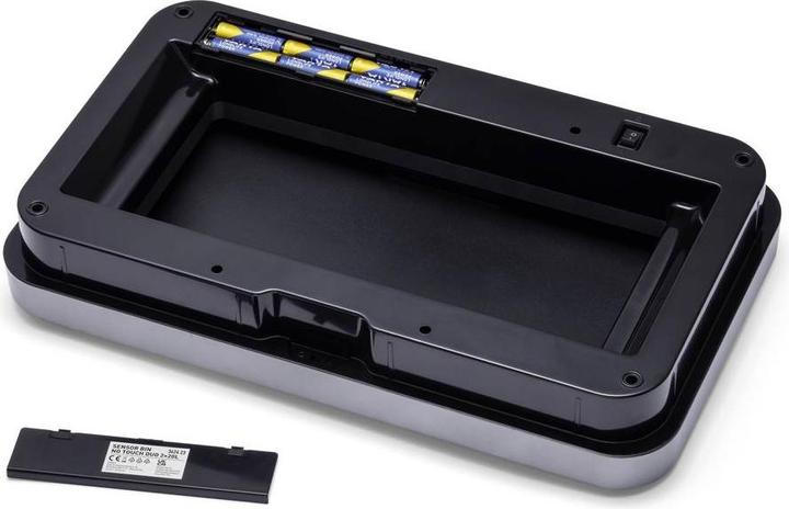 Produktbild Durable Sensor Abfalleimer NO TOUCH DUO 2x20l silber (40 l)