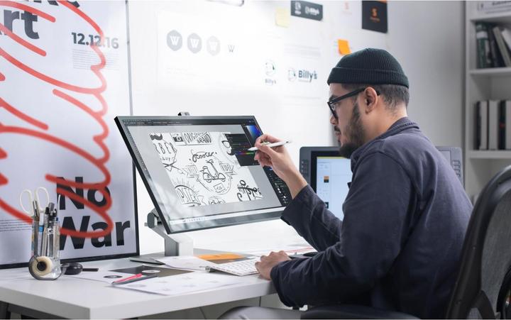 Produktbild Alogic Clarity Pro Touch Ständer 27" faltbar 360°drehbar (Tisch, 27")