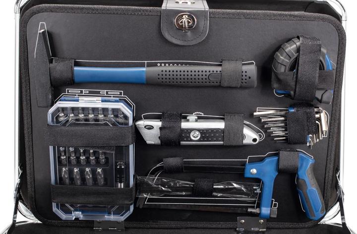 Actual product image Scheppach Hand tool set TB150 in metal case 101 pcs. (101 pieces)
