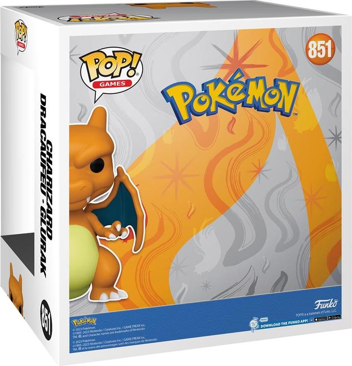 Produktbild Funko Pokemon Super Sized Jumbo POP! Charizard (EMEA)