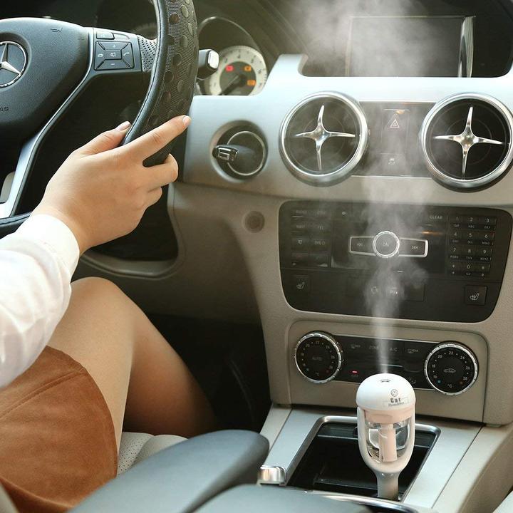 Image du produit JTI Humidificateur d'air pour voiture - Rose