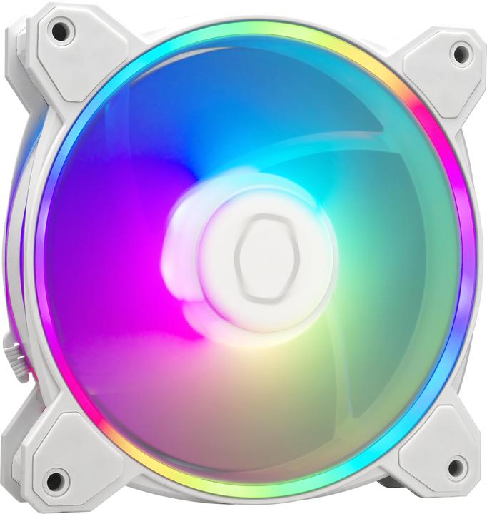 Immagine prodotto Cooler Master MasterFan MF120 Halo 2 Edizione Bianca 3in1 (120 mm, 3 x)