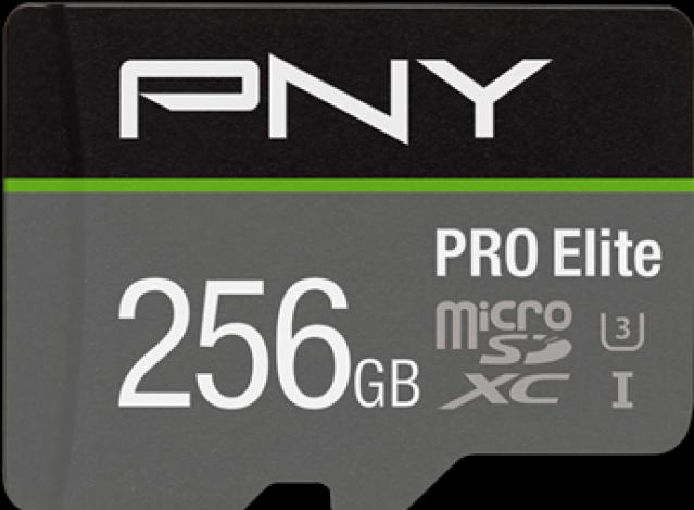 PNY Pro Elite (256 GB, microSDXC, U3, UHS-I)