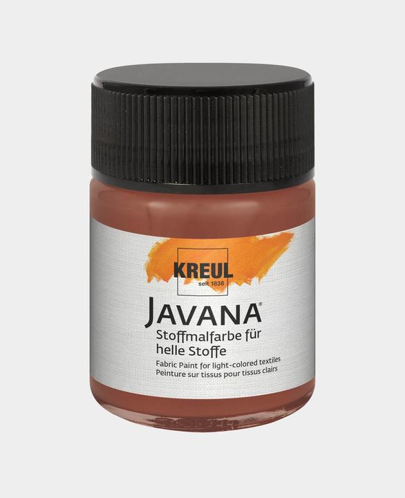 Actual product image Kreul Javana fabric paint for light fabrics, 50 ml (Fawn, 50 ml)