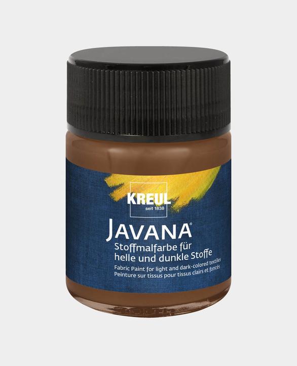 Actual product image Kreul Javana fabric paint for light and dark fabrics, 50 ml (Fawn, 50 ml)