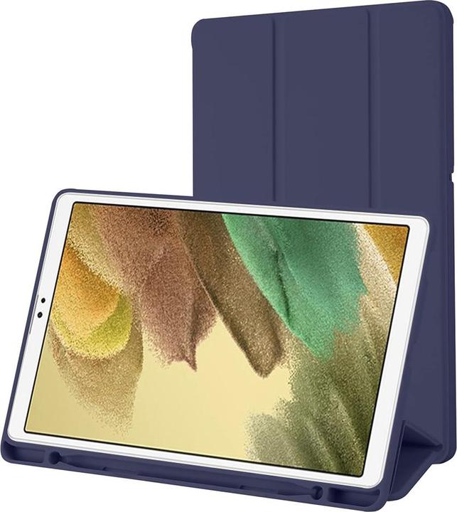 Actual product image Techsuit - Flex Trifold (with Pencil Holder) - Samsung Galaxy Tab A7 Lite - Dark Blue (Galaxy Tab A7 Lite)