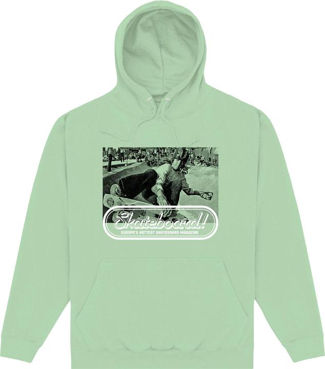 Actual product image Skateboard Unisex Adult Magazine Pool Hoodie (XXL)