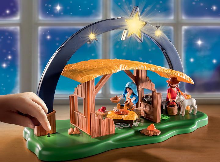 Image du produit Playmobil Crèche de Noël en arche légère (9494)
