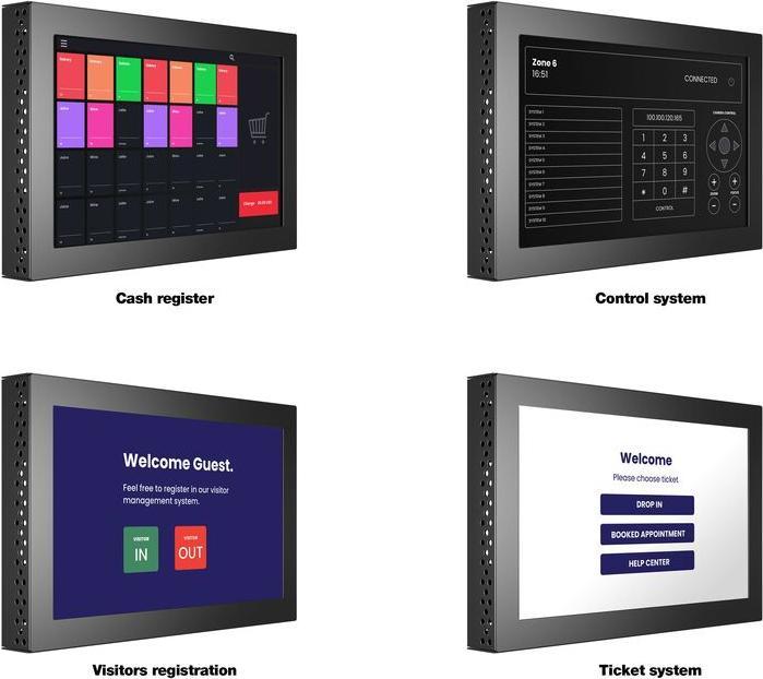 Actual product image DSS Monitor frame, wall mount, 13"/8519