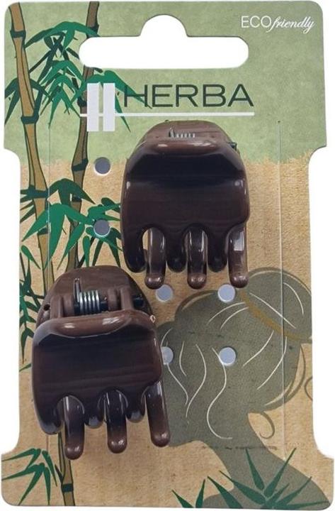 Immagine prodotto Herba Clip ecologica, marrone, 2,2 cm, 2 pezzi. (2 pz.)