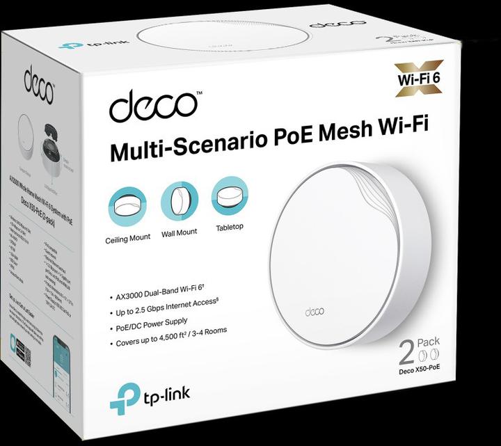 Immagine prodotto TP-Link Deco X50-PoE (confezione da 2)