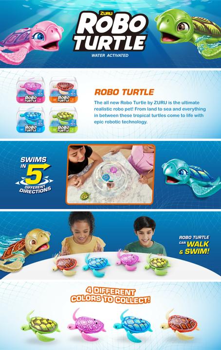 Produktbild Zuru Robo Alive Robotic-Robo Turtle