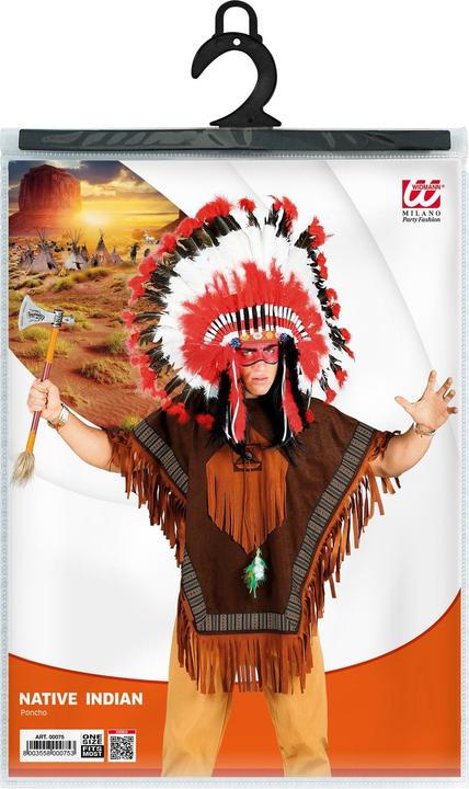 Image du produit Widmann Poncho Indianer