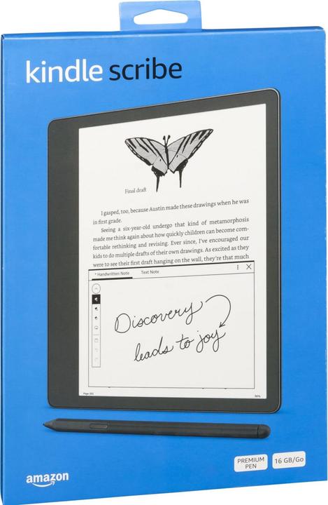 Immagine prodotto Amazon Kindle Scribe 10.2 incl. penna stilo premium (10.20", 16 GB, Grafite)