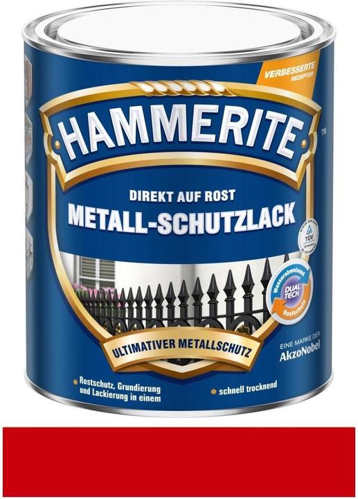 Produktbild Hammerite Metall-Schutzlack Hochglanz (750 ml, Rot)