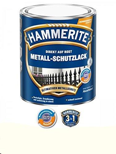 Produktbild Hammerite Metall-Schutzlack Hochglanz (250 ml, Weiss)
