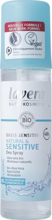 Produktbild Lavera Deo basis sensitiv Natural & SENSITIVE Spray (Spray, 75 ml)