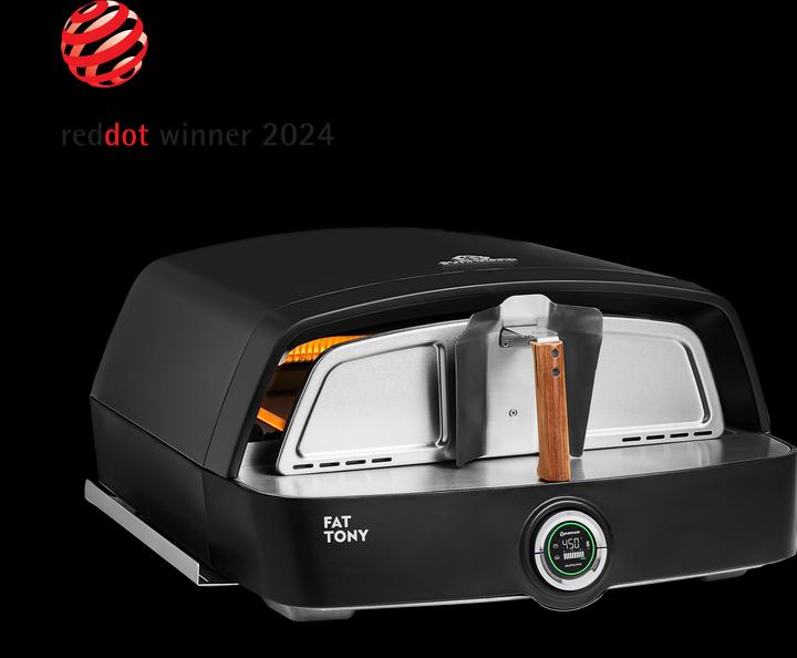 Immagine prodotto Burnhard Barbecue a gas con 1 bruciatore WAYNE JR. 3,6 kW - Barbecue portatile da balcone (Forno per pizza a gas)