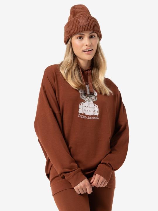 Produktbild Super Natural W Snow Cat Hoodie (S)