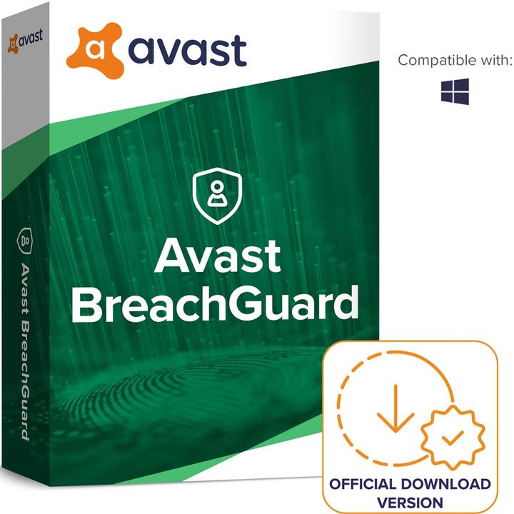 Produktbild Avast Breach Guard (1 User, 1 Geräte/User, 12 Monate)